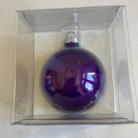 Northwestern Wildcats glass ornaments - Picture 2 of 5